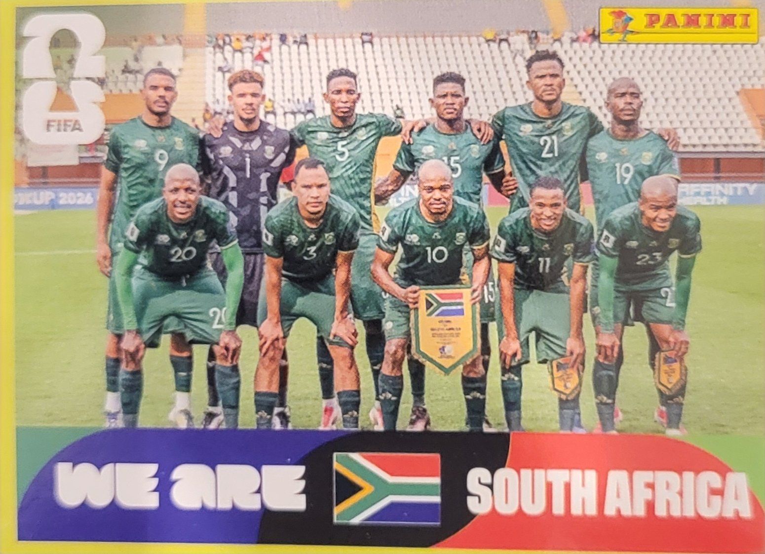 Panini Carte collezionabili: Panini FIFA World Cup 2026 RSA 13 – Nuovo (secondo la descrizione) da Wallisellen venduto da never_give_up