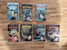 Harry Potter Band 1–7 in Deutsch, Taschenbuch