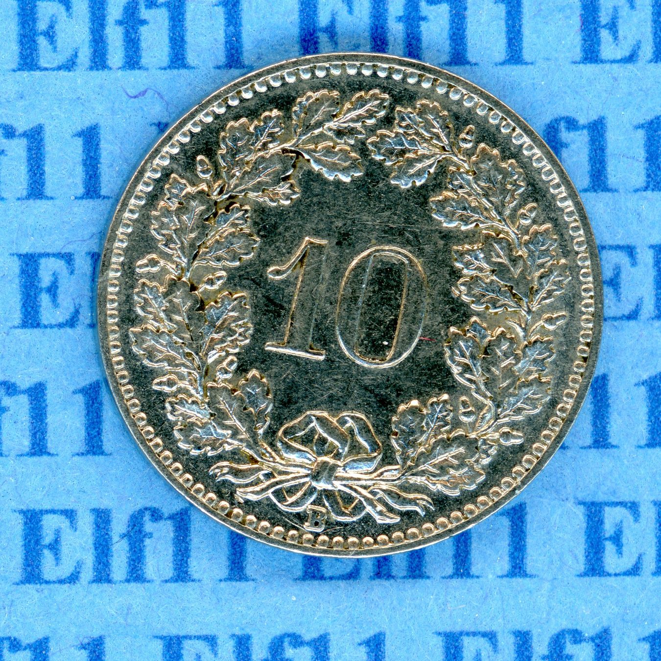 Tutti le monete: CHF___0.10 1932 -vz 10 Rappen – Usato da Widnau venduto da Elf11 1