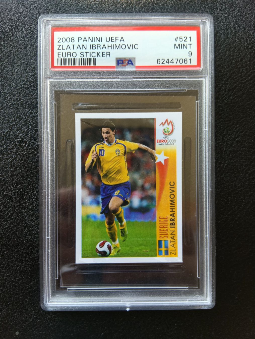 Panini Cartes à collectionner: 2016 Panini Zlatan Ibrahimovic PSA 9 #567 – D'occasion à Steinen par antikesundseltenes