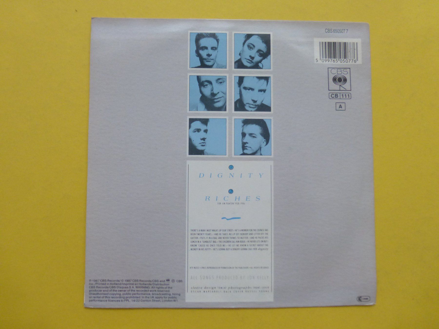 Dischi in vinile: Deacon Blue – Dignity – Usato da Zürich venduto da Swiss57 1