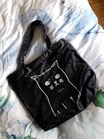 Katzenmotiv Tasche mit Innenfach