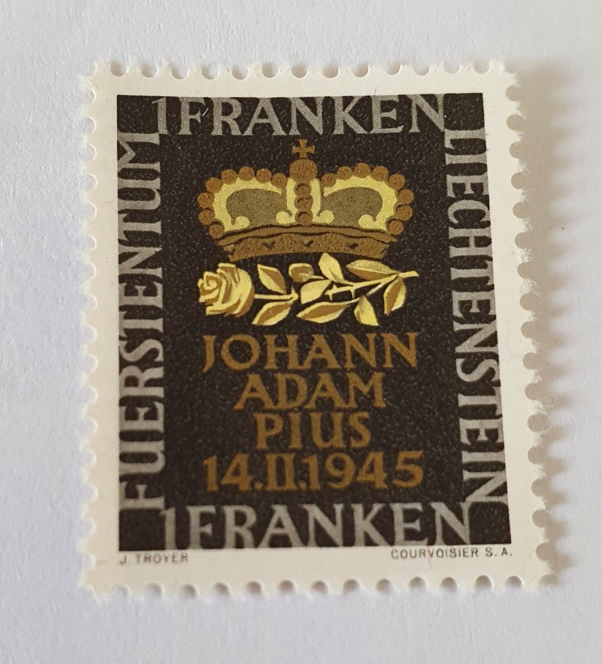 Tutti i francobolli: 1945  Geburt des Erbprinzen  ** – Nuovo (secondo la descrizione) da Alten venduto da Regenwasser 3