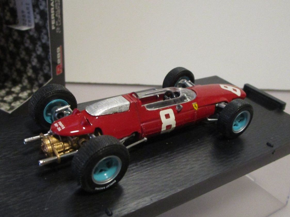 Ferrari Modellini d'auto: BRUMM FERRARI 156 G.P. AUSTRIA 1964 – Nuovo e nell'imballaggio originale da Chêne-Bourg venduto da breno56 2