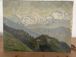 Ölgemälde A. De Neef? 78x58cm