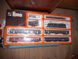 Lima HO Zugset Lokomotiven und Wagen guter Zustand