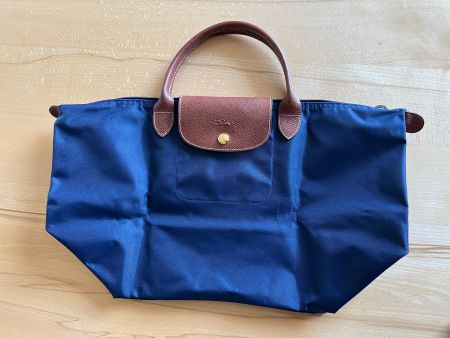 Longchamp La Pliage, Grösse M, dunkelblau
