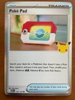 Pokemon Pokepad Holo 30 Jahre (Versand gratis)