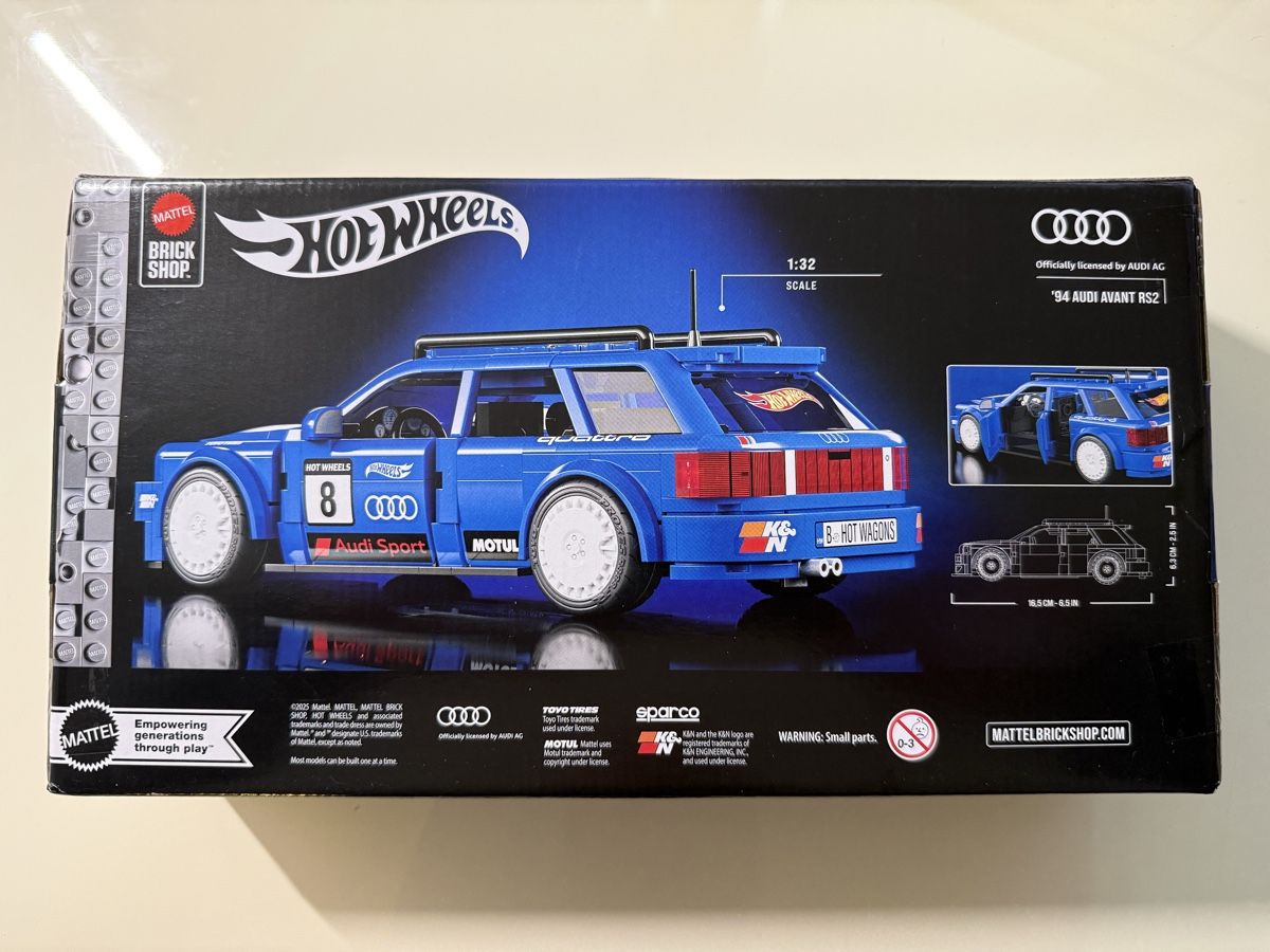 Hot Wheels Modellautos: Hotwheels Brick Shop Audi RS2 – Neu und originalverpackt aus Sutz von mtechcab 1
