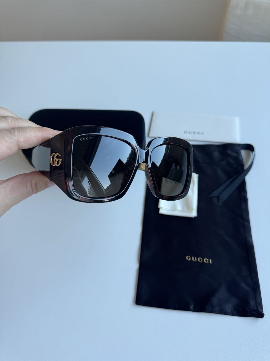 Gucci Occhiali & Lenti: Gucci  Sonnenbrille – Nuovo e nell'imballaggio originale da Bäch SZ venduto da EMMA0111