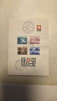 1952 PTT Blatt mit Pro Patria Satz