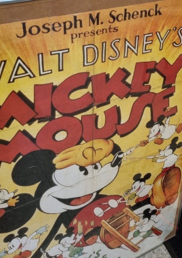 Foto & Immagini: Original Micky Mouse Poster von 1958 Mickeys Nightmare – Usato da Flums venduto da Flumsantik 2
