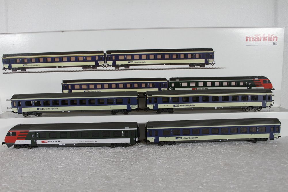 M Rklin Bls Schnellzugwagen Set Ew Iv Mit Steuerwagen Kaufen Auf Ricardo