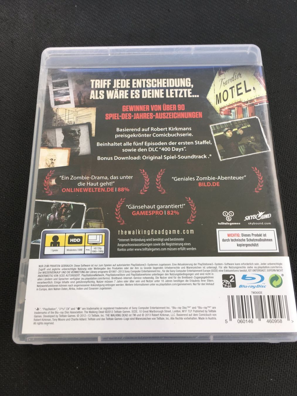 Sony Jeux: The Walking Dead - Playstation 3 / PS3 – D'occasion à St.Gallen par Punktchen01 1