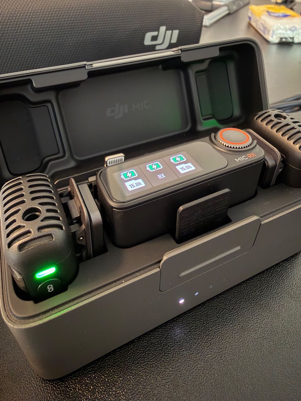 Microfoni: DJI Mic 2 Set mit Zubehör – Usato da Basadingen venduto da Dani.H_