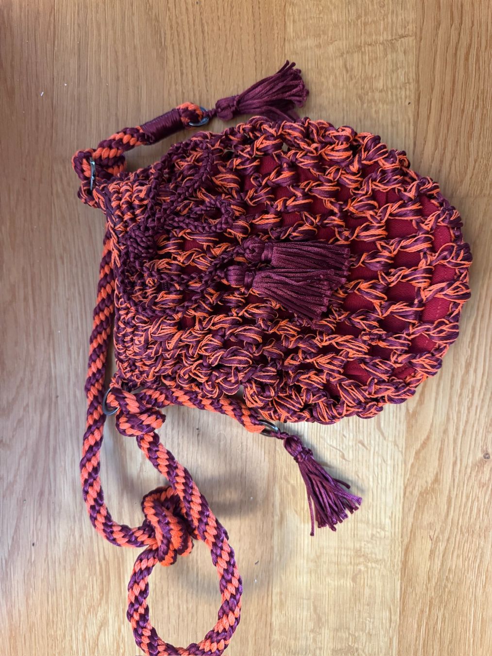 Sacs femmes: Multicolor knitted shoulder bag – D'occasion à Zürich par 93vase