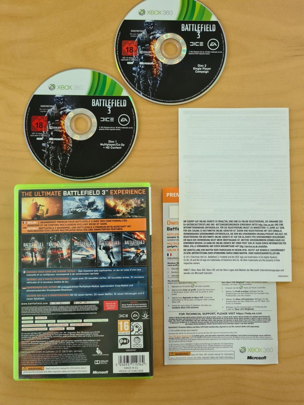 Giochi: Battlefield 3 (Xbox 360) – Usato da Oberwil BL venduto da Spieltopia 1