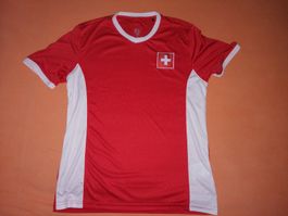 Schweiz T-Shirt/Trikot, Rot/Weiss, Grösse M
