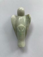 Jade Schutzengel, Handgeschnitzt, Glücksbringer, Neuwertig