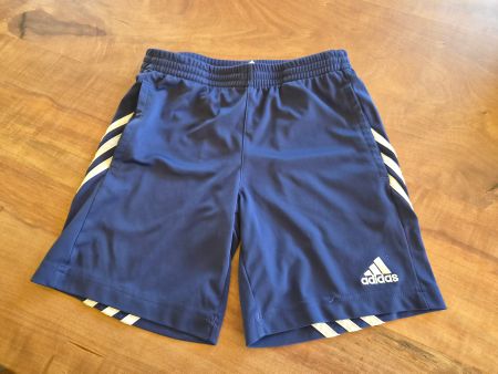 adidas Sporthose / Shorts 140 blau