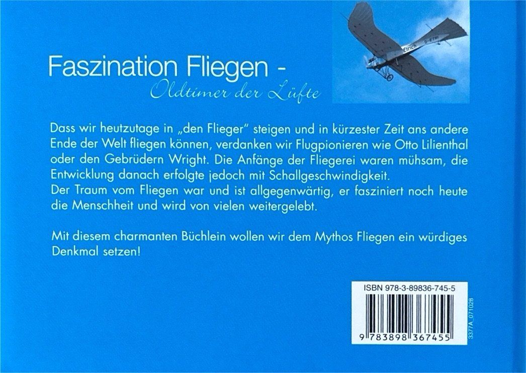 Libri: Faszination Fliegen – Nuovo (secondo la descrizione) da Sarnen venduto da Livres 1