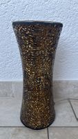 Tischleuchte Mosaik Optik Gold Schwarz