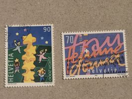 Schweiz 2000 – ZNr. 996–997 – Europa 2000 / Alliance F ET