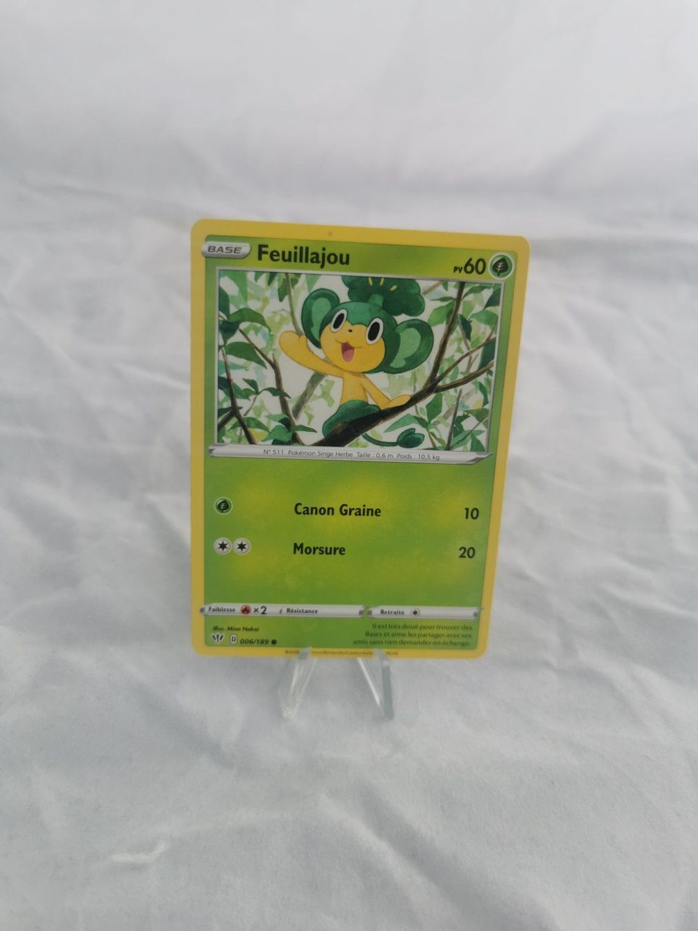 Pokémon Carte collezionabili: Feuillajou - Pokemon Card – Usato da Dulliken venduto da Sefty