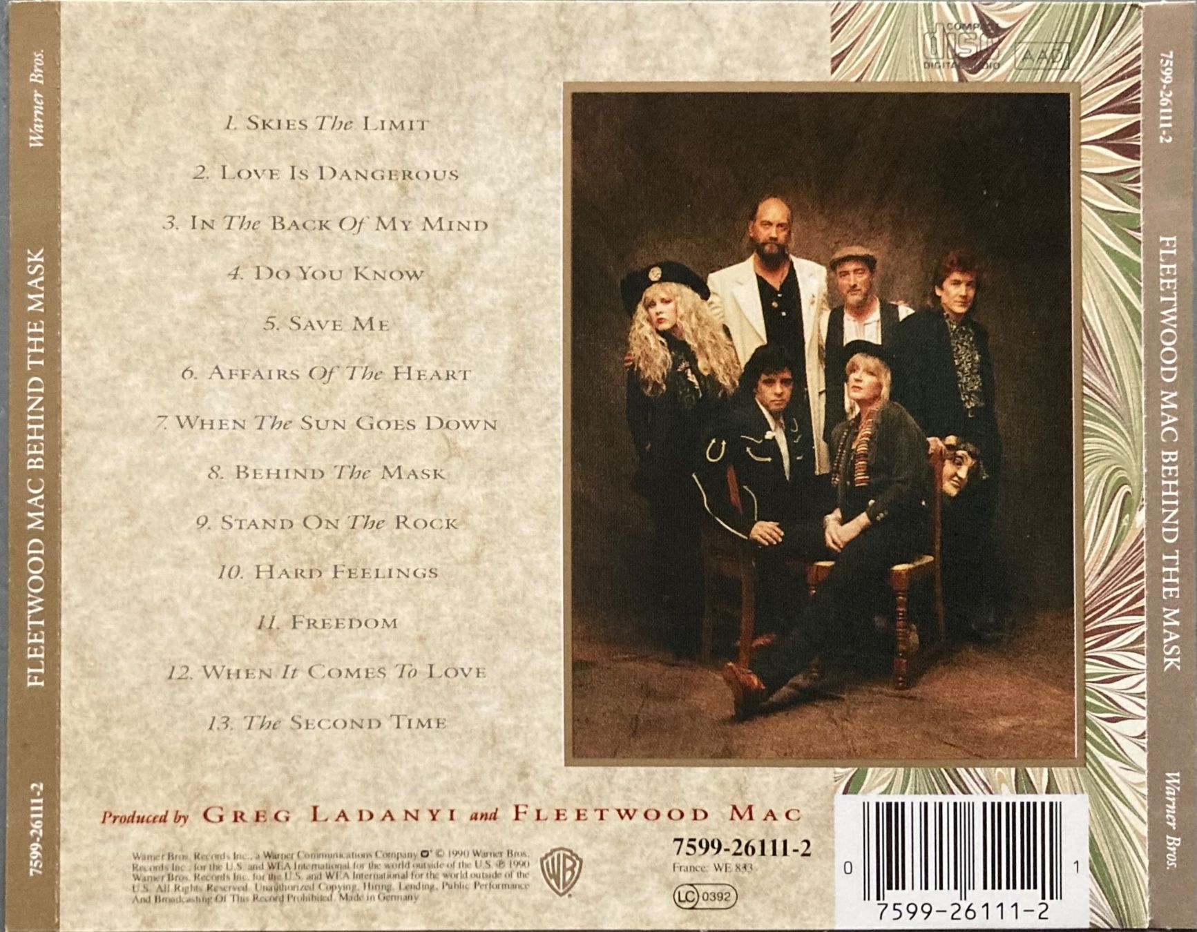 Schallplatten: FLEETWOOD MAC - BEHIND THE MASK – Gebraucht aus Poliez-Pittet von Newtown-Records 2