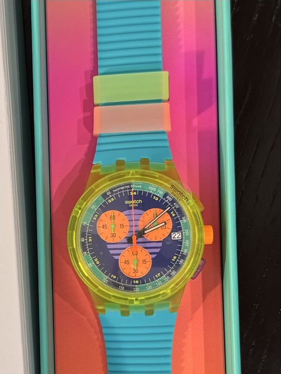 Swatch Uhr, neu, ungetragen, SUSJ404 Chronograph, OVP! (53) (Neu und ...