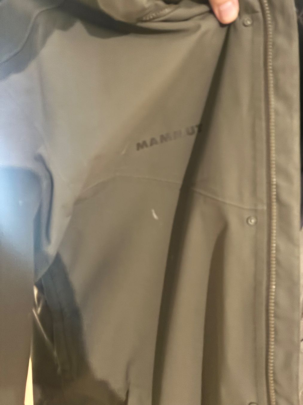 Mammut Giacche: Mammut Hardshell Jacke olivgrün – Usato da Kriens venduto da adr_bbp8 4