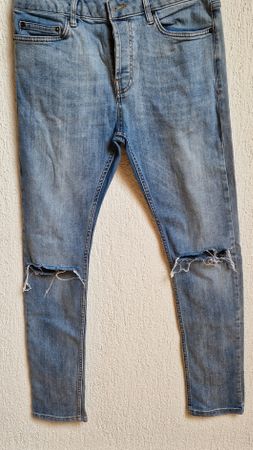 Jeans TOP MAN, W32, stretch/skinny