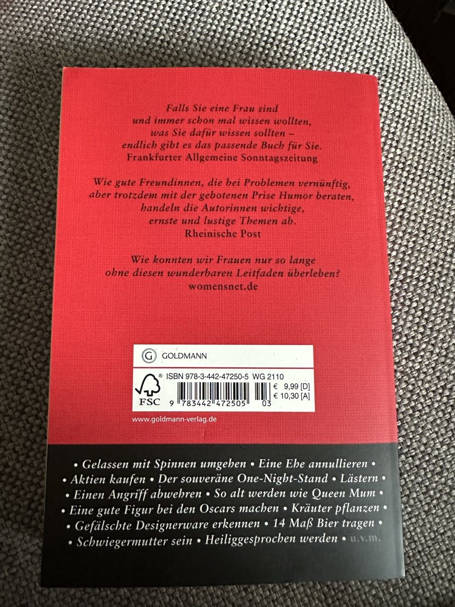 Libri: Eine Frau ein Buch – Nuovo (secondo la descrizione) da Zürich venduto da ziaa 1