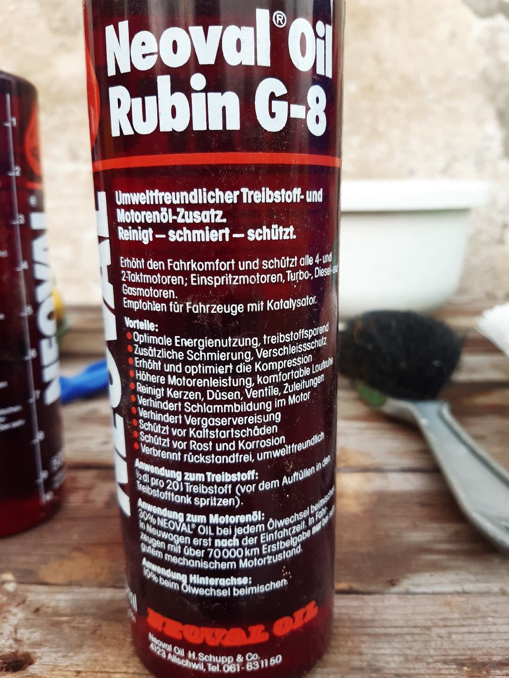 Accessori per altri veicoli: Treibstoffzusatz Neoval Rubin G-8 – Nuovo e nell'imballaggio originale da Ramersberg venduto da Subski300 1
