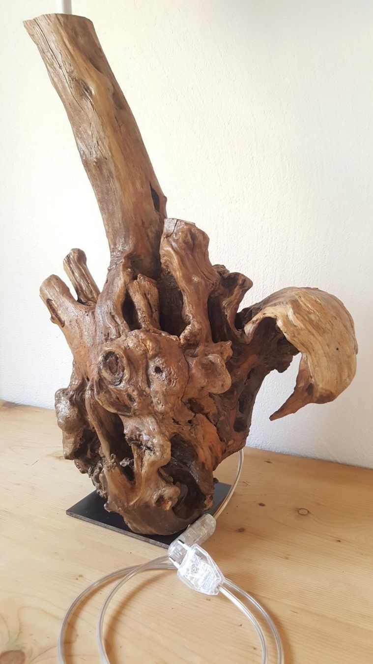 Lampade: Stehlampe Weidenwurzel Lampe – Nuovo e nell'imballaggio originale da Domat-ems venduto da Gr8wood 3