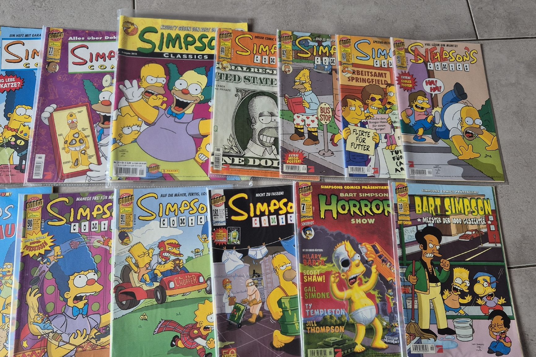 Fumetti: Simpsons Comic Sammlung 31 stück – Usato da Höfen b. Thun venduto da enr_7xsd 2