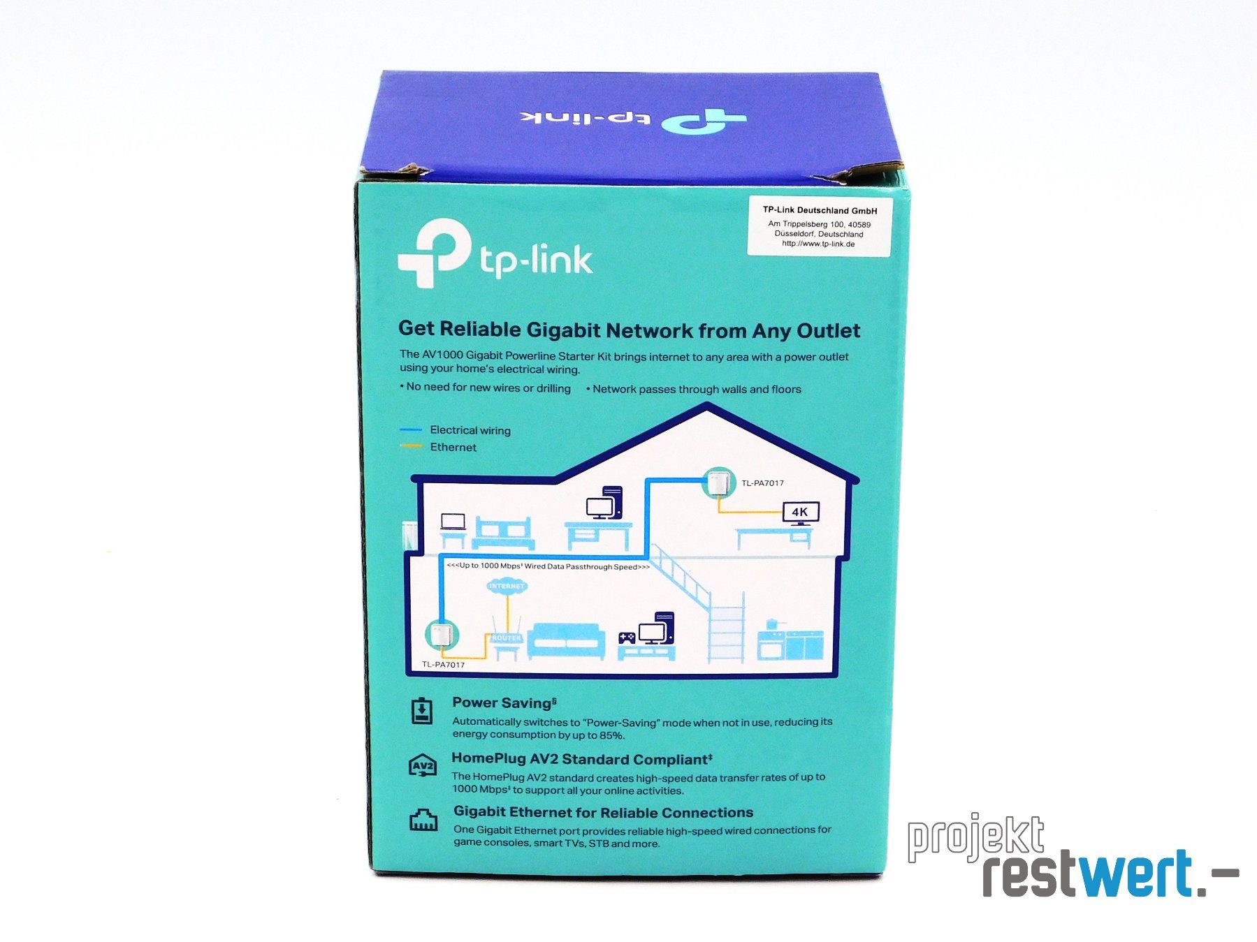 TP-Link Laufwerke & Adapter: Gigabit Stromleitung Starter-Set von TP-LINK – Neu (gemäss Beschreibung) aus Bülach von restwert_buelach 5