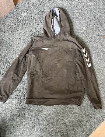 Hummel Hoodie, Olivgrün, Grösse M - Ideal für den Herbst!