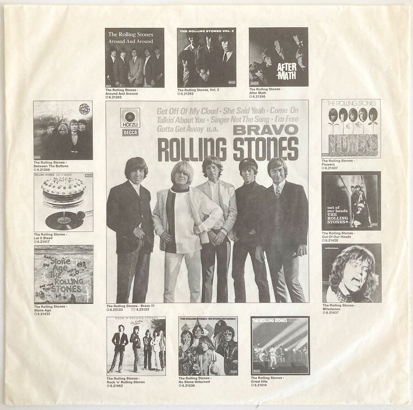 Dischi in vinile: ROLLING STONES - FLOWERS – Usato da Bottens venduto da hotter-than-hell 2