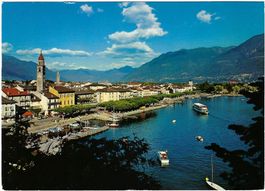 AK Ascona am Lago Maggiore,  gebraucht, 1976 -Top!