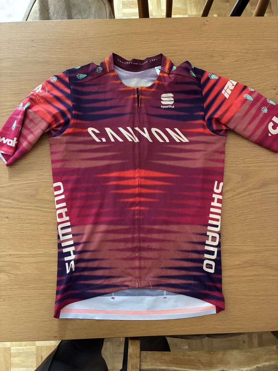 Canyon Canottiere & Pantaloni: Canyon Radtrikot Gr. L – Nuovo (secondo la descrizione) da Bern venduto da Waegi1