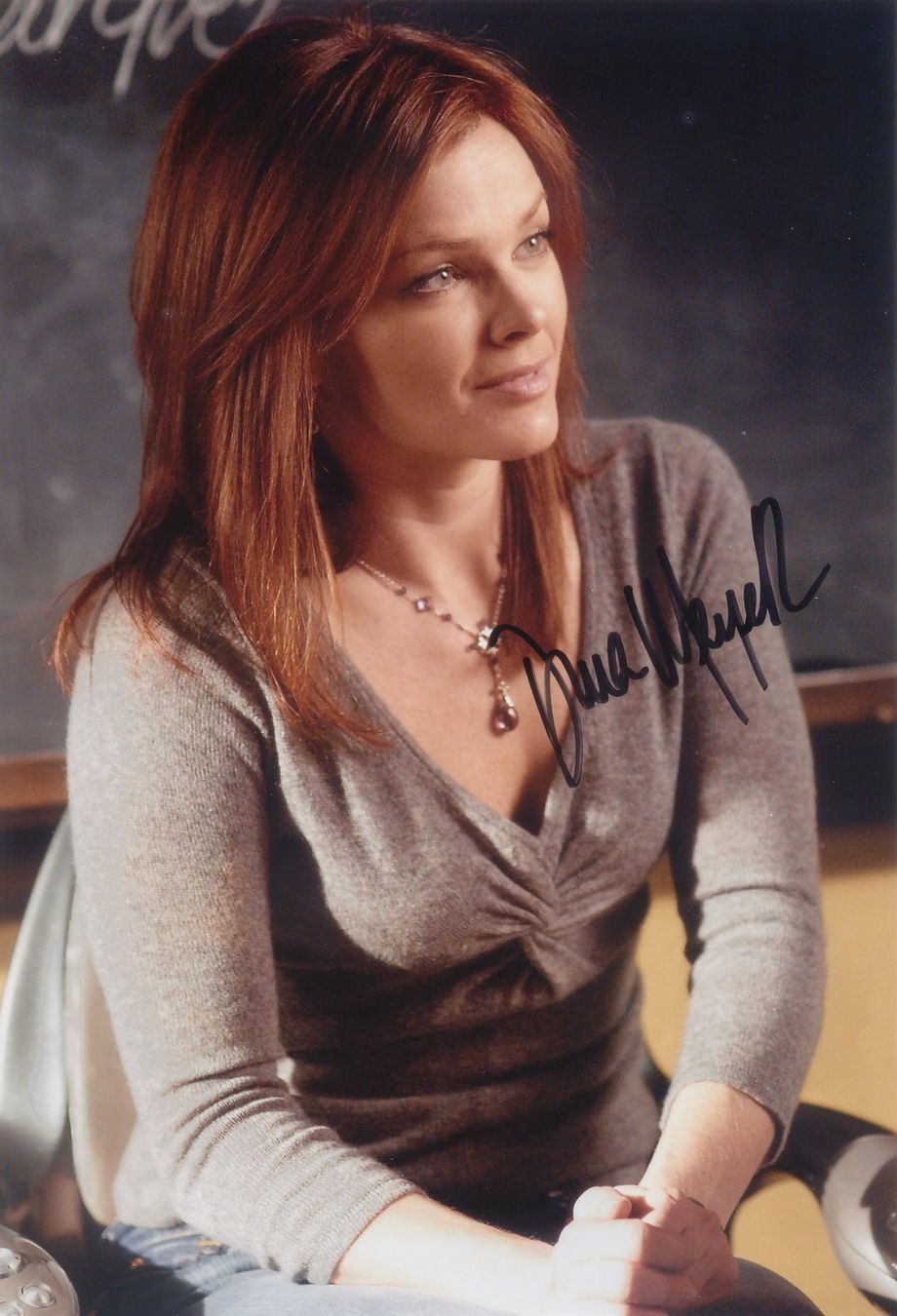 Autografi: Original Autogramm von DINA MEYER auf Großfoto – Nuovo (secondo la descrizione) da Gremersdorf venduto da autogrammraritaeten
