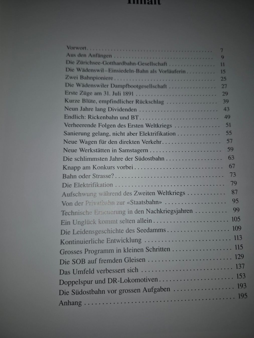 Libri: Die Südostbahn Geschichte einer Privatbahn – Usato da Buttikon SZ venduto da sefa02 2