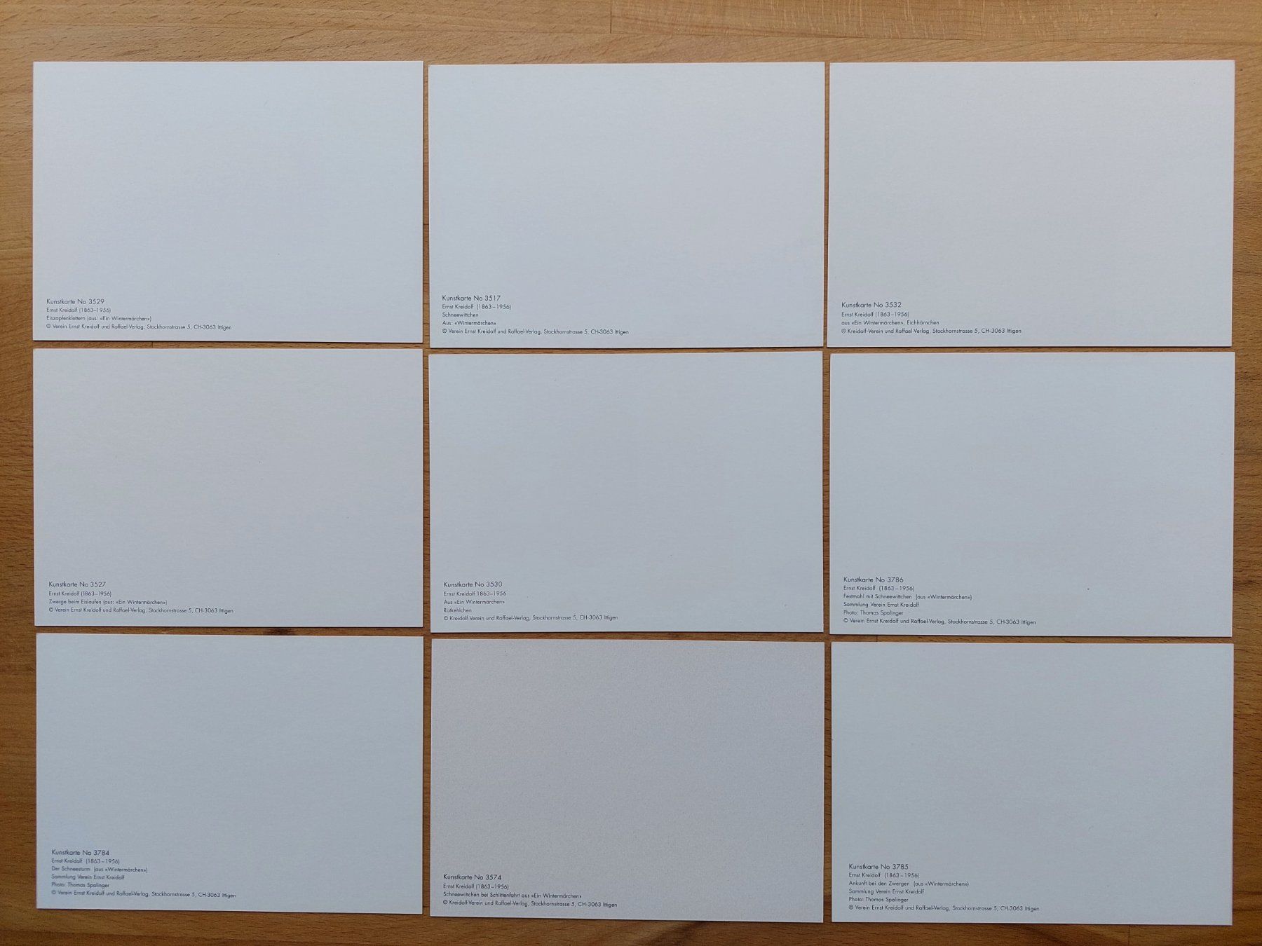 Cartoline postali: Sammlung Ansichtskarten Ernst Kreidolf – Nuovo (secondo la descrizione) da Obfelden venduto da Foto_Bild_Kunst_Buch 1