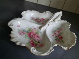 ANCIEN PLAT en PORCELAINE