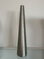 Grosse Aluminium Statement Vase 51 cm modernes Design Boho