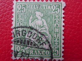 Nr.49, fehlerfrei von BURGDORF, sauber entwertet, Kat 150.-+