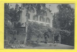 1.3.1919 AU bei Wädenswil/Halbinsel Pension AU/Altbau+Garten