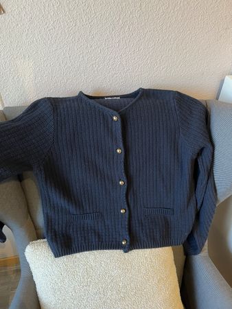 Strickjacke BLACKBOX dunkelblau Grösse M gut erhalten