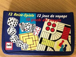 Reisepiele Köfferchen 12 Spiele, Perfekt für die Ferien